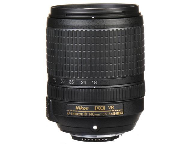 Nikon AF-S DX NIKKOR 18-140mm f/3.5-5.6G ED VR Zoom Lens (2213) + Filter Kit Bundle (International Version)