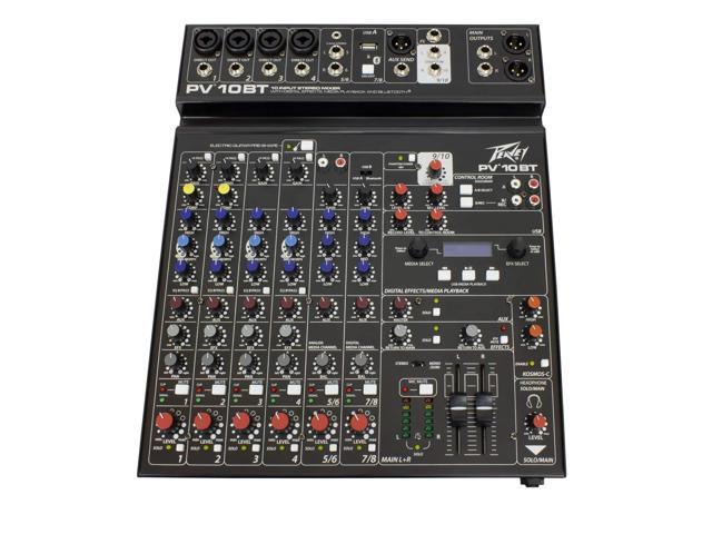 Peavey PV 10 BT Compact Mixer with Bluetooth