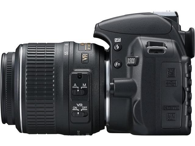 Nikon D3100 14.2MP Digital Camera Kit with 18-55mm f/3.5-5.6 VR Lens - (Black)