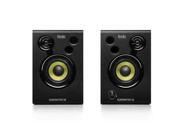 Hercules DJLearning Kit MK II including the DJ Inpulse 200 MK II controller, HD45 headphones and DJ Monitor 32 speakers