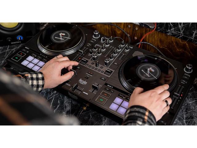 Hercules DJControl Inpulse T7, 2 Deck Motorized DJ Controller with built in STEMS Control, Serato DJ and DJUCED included