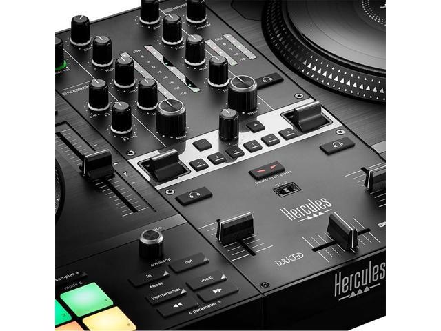 Hercules DJControl Inpulse T7, 2 Deck Motorized DJ Controller with built in STEMS Control, Serato DJ and DJUCED included