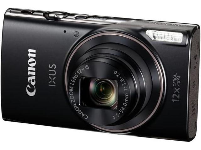 Canon PowerShot IXUS 285 HS A Digital Camera (Black) + NB11L Battery + More
