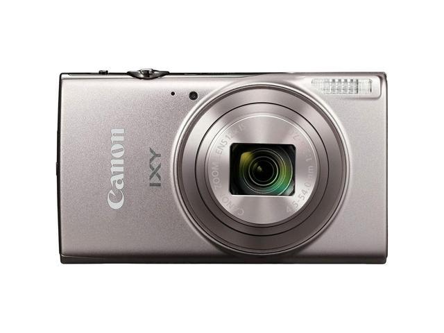 Canon Compact Digital Camera IXY 650 HS M 12x Optical Zoom - Silver - Bundle