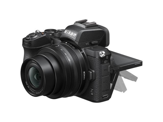 Nikon Z50 Compact Lightweight Mirrorless Camera with 16-50mm and 50-250mm Lenses (1632) Bundle