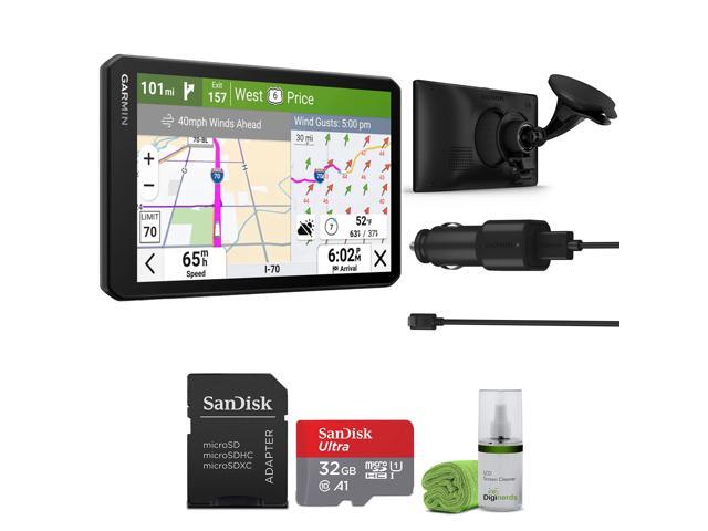 Garmin dezl OTR720, Large, Easy-to-Read 7 GPS Truck Navigator Bundle