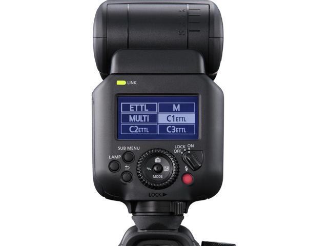 Canon Speedlite EL-5 Flash (5654C002) + Charger + Triple Shoe V Bracket + More Bundle