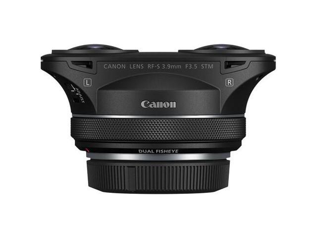 Canon RF-S 3.9mm f/3.5 STM Dual Fisheye Lens (Canon RF) (6578C002) + More