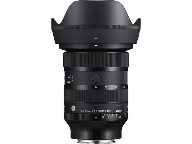 Sigma 24-70mm f/2.8 DG DN II Art Lens (Sony E) + Lens Filter Kit 82MM