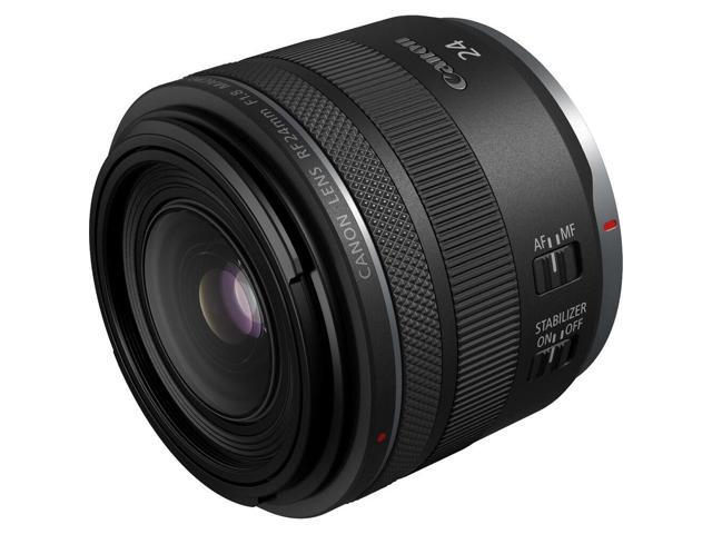 Canon RF 24mm f/1.8 Macro IS STM Lens (5668C002) + 64GB Memory Card - Bundle