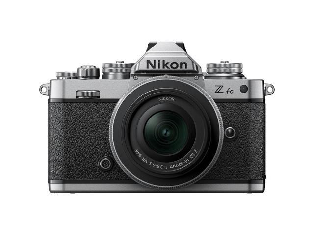 Nikon Zfc Mirrorless Camera with 16-50mm Lens Silver (1675) + FTZ II Adapter + More