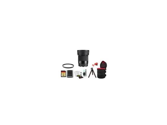 Sigma 30mm f/1.4 DC DN Contemporary Lens (FUJIFILM X) with Memory Card