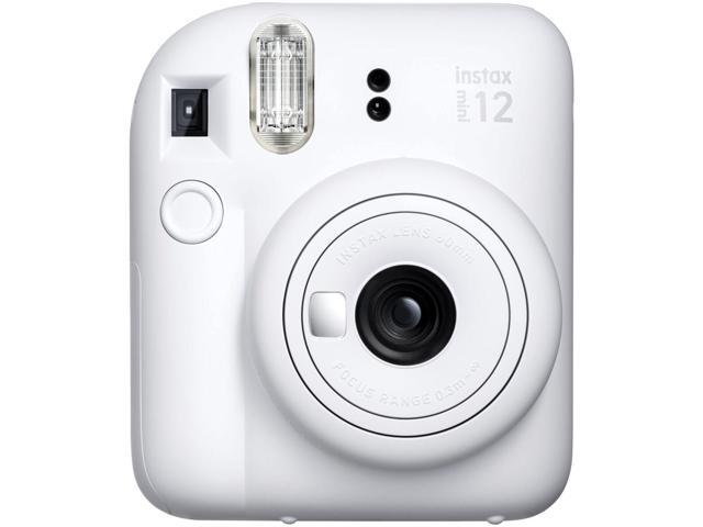 FUJIFILM INSTAX MINI 12 Instant Film Camera with Instant Film - Clay White