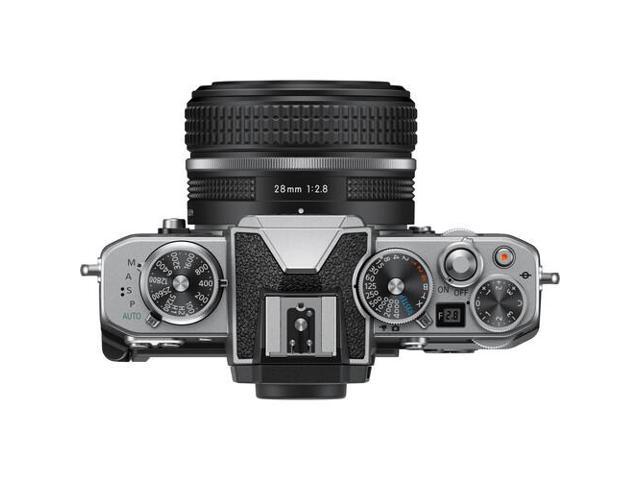 Nikon Z fc DX-Format Mirrorless Camera with NIKKOR Retro Style Z 28mm f/2.8 (SE) Lens + More