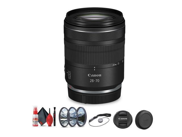 Canon RF 28-70mm f/2.8 IS STM Lens (Canon RF) + Lens Filter Kit + Cleaning Kit + More