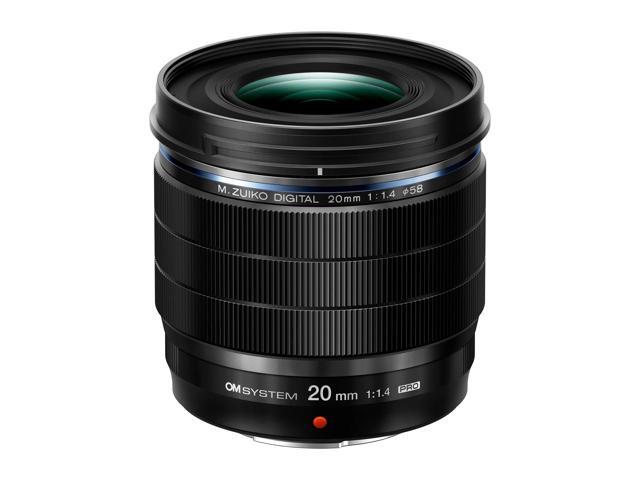OM Digital Solutions M. Zuiko Digital ED 20mm F1.4 PRO Lens,Black