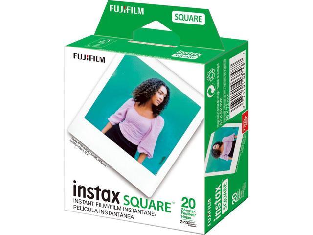 Fujifilm instax SQUARE Instant Film (60 Exposures) + Microfiber Cleaning Cloth