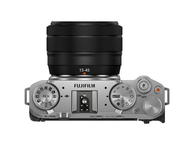 Fujifilm X-M5 Mirrorless Camera with XC 15-45mm f/3.5-5.6 Lens (Silver) Bundle