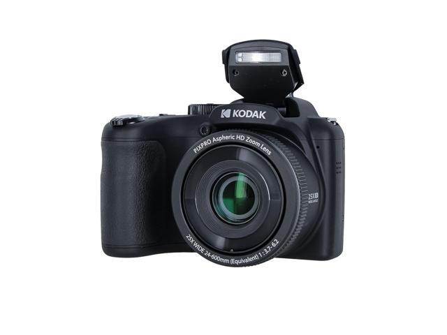 Kodak Pixpro AZ255 Digital Camera in Black (AZ255BK) Bundle with Accessories