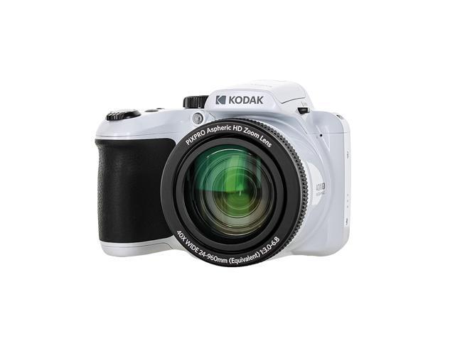 Kodak Pixpro AZ405 Digital Camera in White (AZ405WH) Bundle with Accessories
