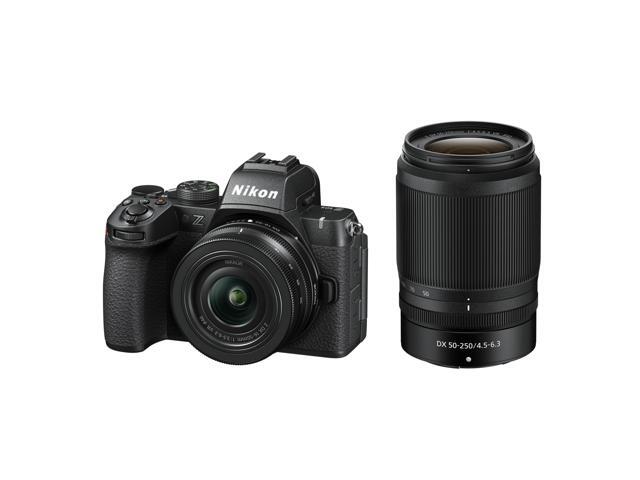 Nikon - Z50II Mirrorless Camera Two Lens Kit with NIKKOR Z DX 16-50mm f/3.5-6.3 VR and NIKKOR Z DX 50-250mm f/4.5-6.3 VR Lenses - Black - image 9