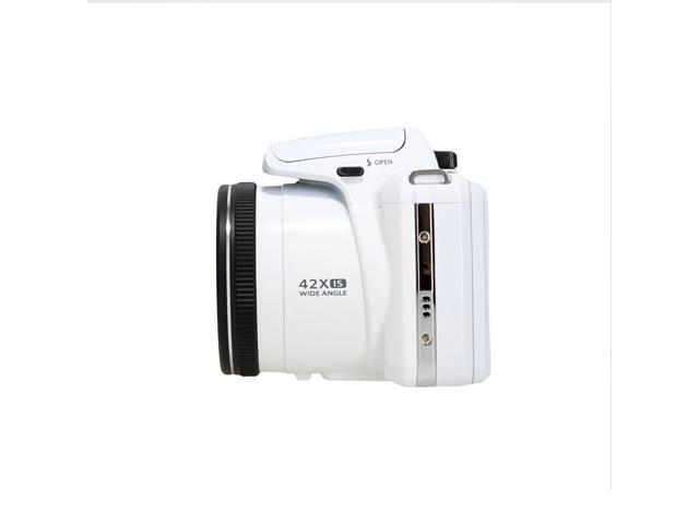 KODAK PIXPRO AZ425 20MP Digital Vlogging Camera +32GB Memory Card + More (White)