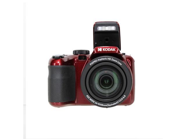 KODAK PIXPRO AZ425 20MP Digital Vlogging Camera +64GB Memory Card + More (RED)