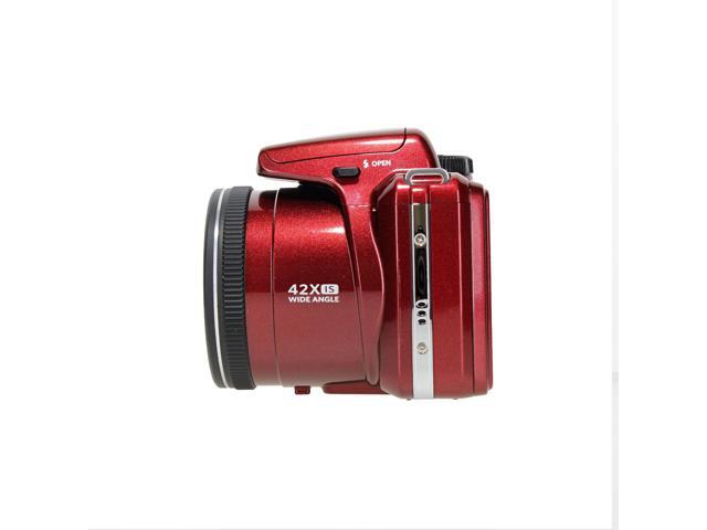 KODAK PIXPRO AZ425 20MP Digital Vlogging Camera +64GB Memory Card + More (RED)