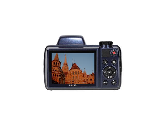 KODAK PIXPRO AZ528 16MP Digital Vlogging Camera +32GB Memory Card + More (Blue)