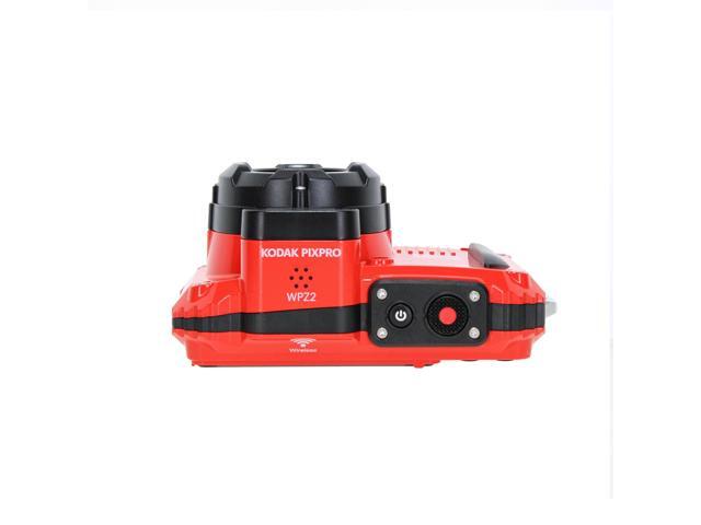 KODAK PIXPRO WPZ2 Rugged Waterproof Dustproof Digital Vlogging Camera (Red)
