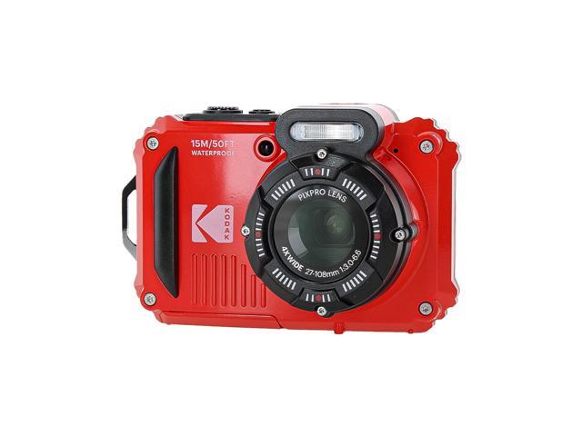 KODAK PIXPRO WPZ2 Rugged Waterproof Dustproof Digital Vlogging Camera (Red)