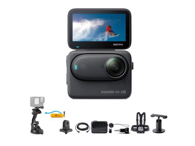 Insta360 GO 3S Small Action Camera (64GB) + 50-in-1 Accessory Kit - Black