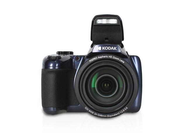 Kodak Pixpro AZ528 Digital Camera in Blue (AZ528MB) Bundle with Accessories