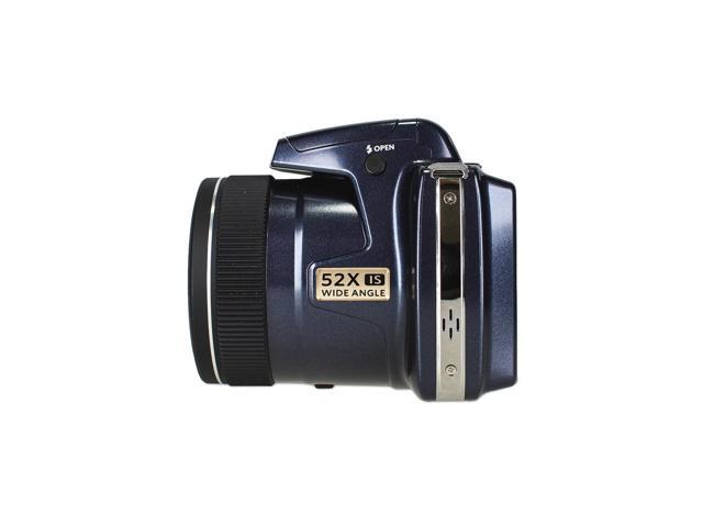 Kodak Pixpro AZ528 Digital Camera in Blue (AZ528MB) Bundle with Accessories