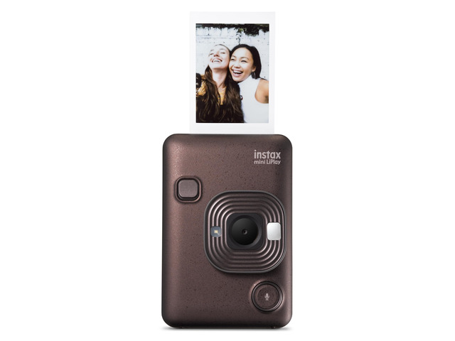 INSTAX Mini LIPLAY Hybrid Instant Camera - Deep Bronze