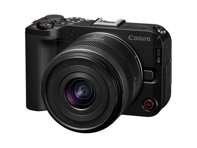 Canon EOS R50 V + 1430mm Lens Kit 4K60p Vlogging Camera, Power Zoom Lens - Bundle