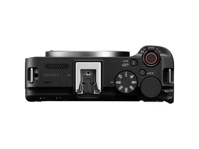 Canon EOS R50 V Mirrorless Camera 24.2MP, 4K60p, Flip Screen, Dual Pixel AF - Bundle