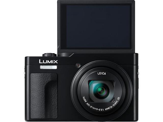 Panasonic TZ99 Point and Shoot Compact Travel Digital Camera (Black) - Bundle