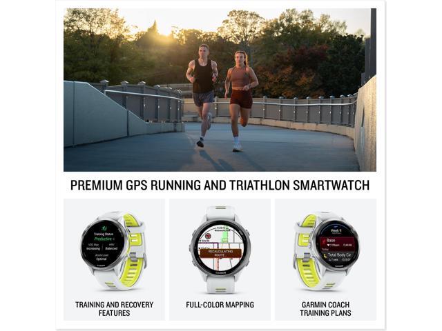 Garmin - Forerunner 970 GPS Smartwatch 47 mm Titanium - Titanium with Whitestone Case - (2025) - image 4