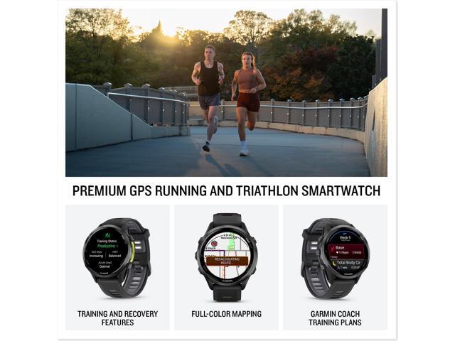 Garmin - Forerunner 970 GPS Smartwatch 47 mm Titanium - Carbon Gray DLC Titanium - (2025) - image 3
