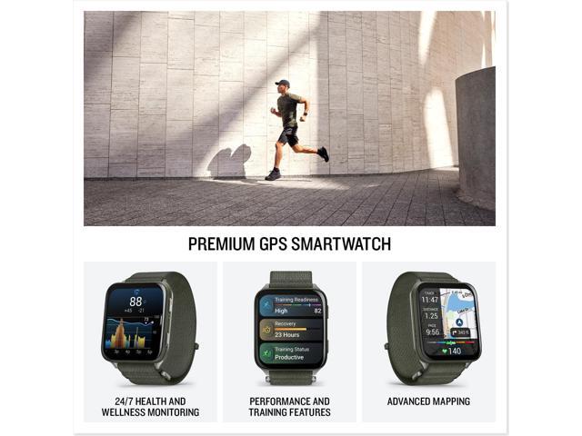 Garmin - Venu X1 GPS Smartwatch 51 mm Fiber-reinforced polymer - Moss with Titanium Caseback - (2025) - image 3