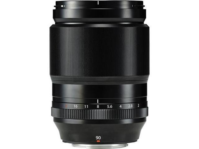 FUJIFILM XF 90mm f/2 R LM WR Lens, Lens Pouch, 32GB Memory Card, Bundle
