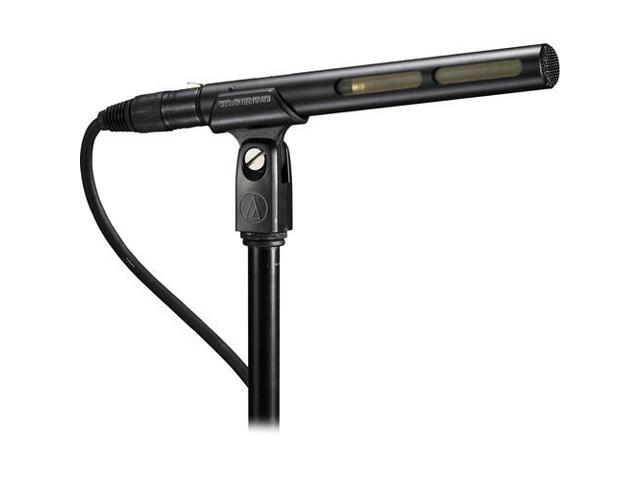 Audio-Technica AT875R Line and Gradient Condenser Microphone, 10 Ft XLR Cable