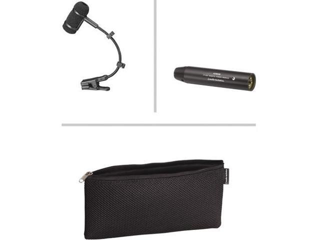 Audio-Technica Pro 35 Cardioid Condenser Instrument Microphone, Bundle
