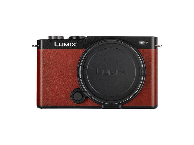 Panasonic Lumix S9 Camera (Red), 64GB Memory Card