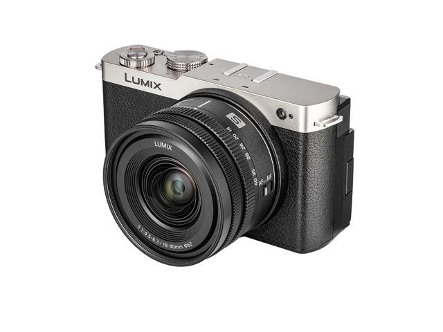 Panasonic Lumix S9 Camera with 18-40mm f Lens (Silver), 2x 64GB Memory Card