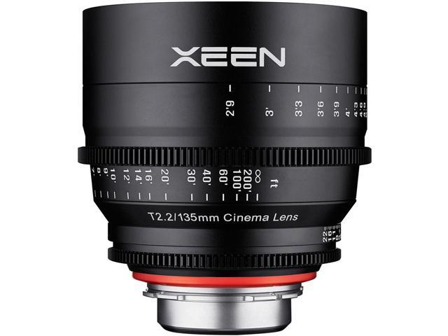 Rokinon Xeen 135mm T2.2 Lens with MFT Mount Bundle