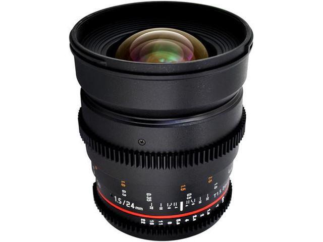 Rokinon 24mm T1.5 Cine ED AS IF UMC Lens for Nikon F Mount Bundle