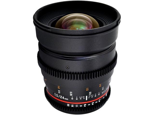 Rokinon 24mm T1.5 Cine ED AS IF UMC Lens for Sony A Mount Bundle