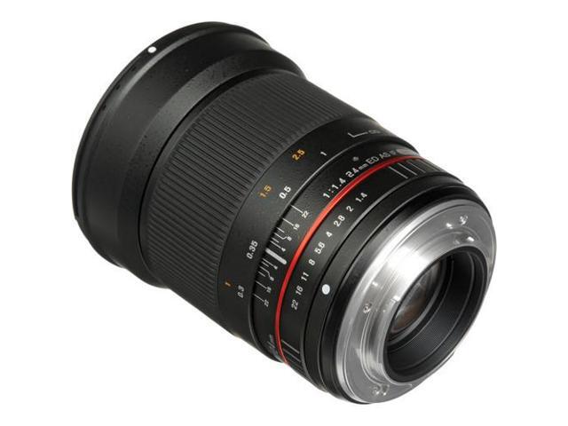 Rokinon 24mm f/1.4 Aspherical Wide Angle Lens for Olympus Bundle